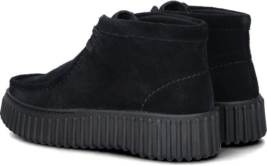 CLARKS ORIGINALS Zwarte Clarks Veterschoenen Torhill Moss Dames - Foto 8