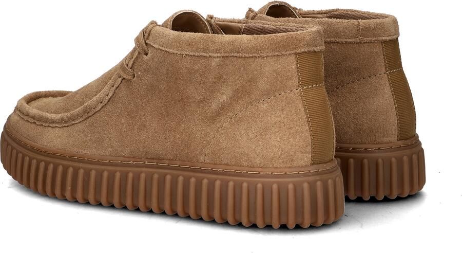 CLARKS ORIGINALS Clarks Veterschoenen Heren Torhill Hi Heren Maat: 42 5 Materiaal: Suède Kleur: Camel - Foto 9