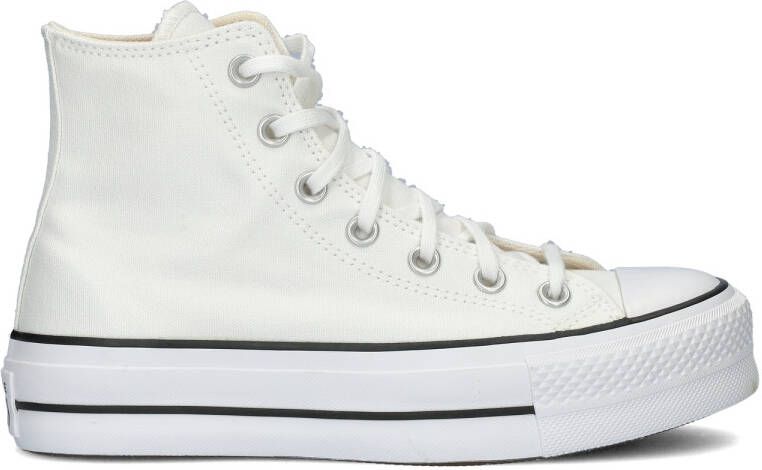 Converse All Star High Top Platform canvas sneakers wit
