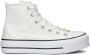 Converse All Star High Top Platform canvas sneakers wit - Thumbnail 1