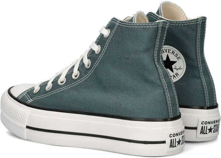 Converse Chuck Taylor All Stars Lift Hi dames sneaker Donkergroen - Foto 2