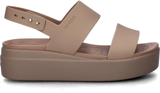 Crocs Sleehaksandaaltjes Brooklyn Low Wedge zomerschoen sandaal sleehak met modieuze plateauzool - Foto 5