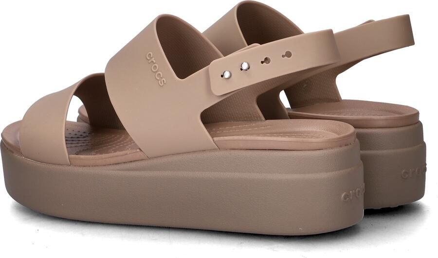 Crocs Sleehaksandaaltjes Brooklyn Low Wedge zomerschoen sandaal sleehak met modieuze plateauzool - Foto 6
