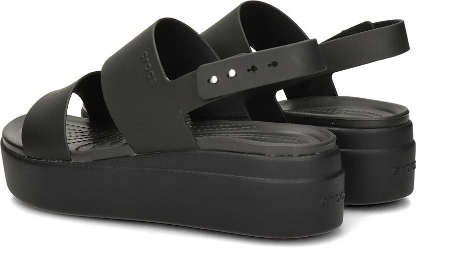 Crocs Sleehaksandaaltjes Brooklyn Low Wedge zomerschoen sandaal sleehak met modieuze plateauzool - Foto 12