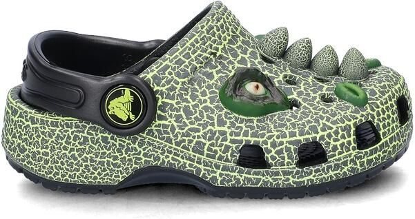 Crocs Im Scary Dino Serie Kinderklomp Ventilatiegaatjes Croslite™ Materiaal Zwart - Foto 3
