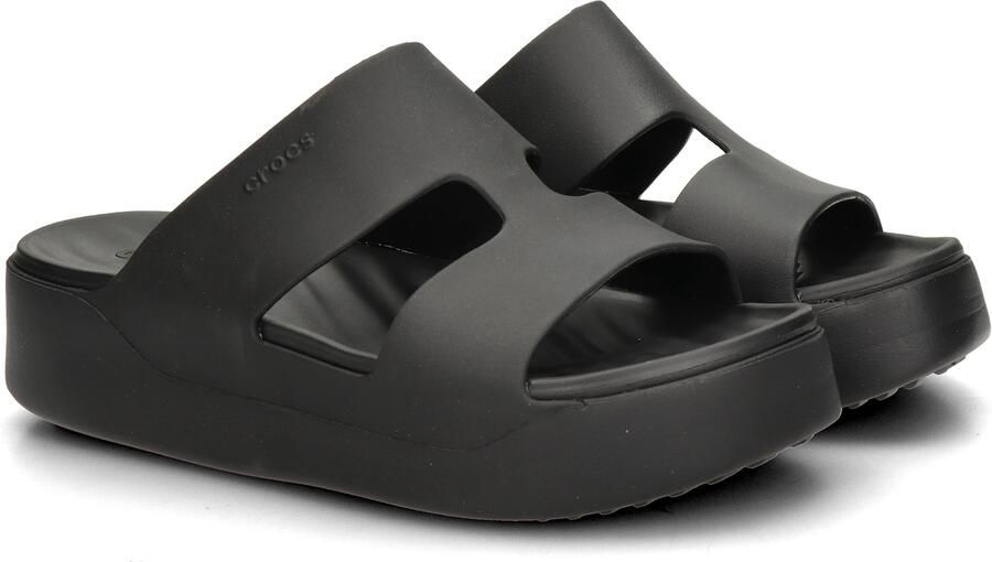 Crocs Badslippers Getaway Platform H-Strap zomerschoen slippers badschoen poolslides zachte binnenzool - Foto 5