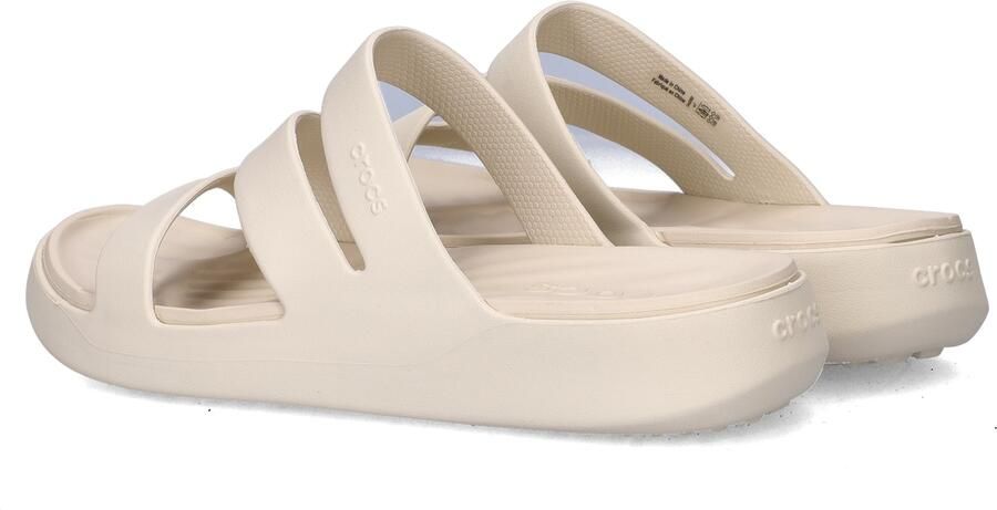Crocs Badslippers Getaway Strappy zomerschoen badschoen zwembadglijbanen met modieuze bandjes - Foto 4