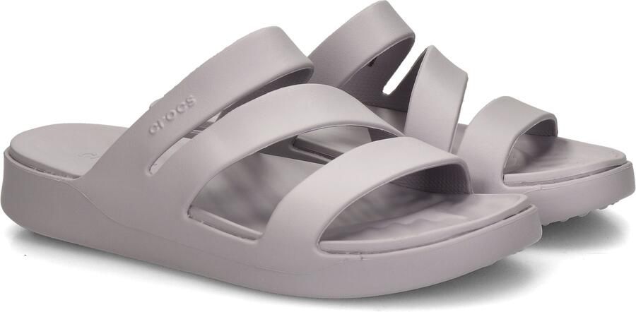 Crocs Getaway Strappy Slippers Blauw Grijs Vrouw - Foto 4