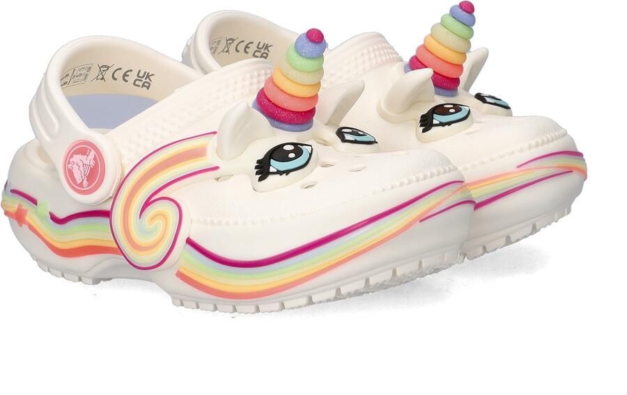 Crocs Classic Unicorn Lights Clog Infant Wit Kind Wit - Foto 2