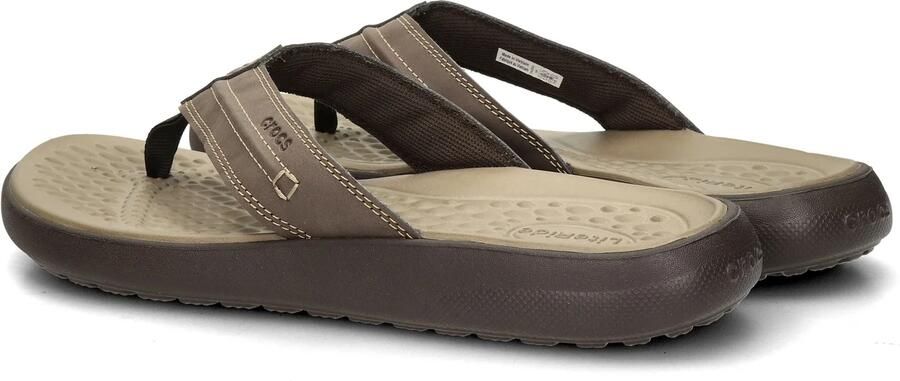 Crocs Teenslippers Yukon Vista II Flip Sandaal zomerschoen met decoratieve stiksel - Foto 2