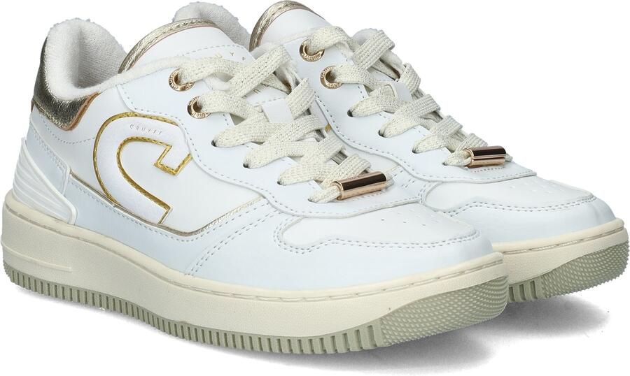 Cruyff Junior Campo Low Kid Lage sneakers Leren Sneaker Meisjes Wit - Foto 3