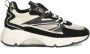 Cruyff Madina Bold Lage sneakers Leren Sneaker Dames Zwart - Thumbnail 3