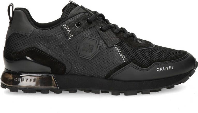 Cruyff Stijlvolle Hex Superbia Sneakers Matt Ripstop Carbon Embossed Black Heren - Foto 5