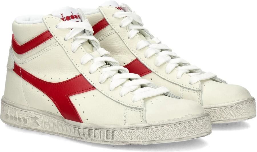 DIADORA Hoge Sneakers Game High Waxed Maat: 36 Materiaal: Leer Kleur: Wit - Foto 13