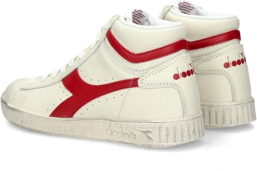DIADORA Hoge Sneakers Game High Waxed Maat: 36 Materiaal: Leer Kleur: Wit - Foto 14
