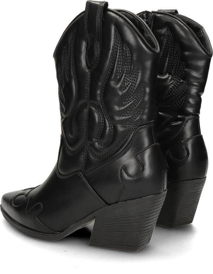 Dolcis dames cowboylaars Zwart - Foto 4