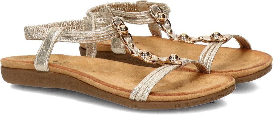 Dolcis dames sandaal Goud - Foto 2