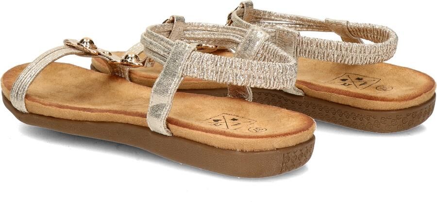 Dolcis dames sandaal Goud - Foto 3