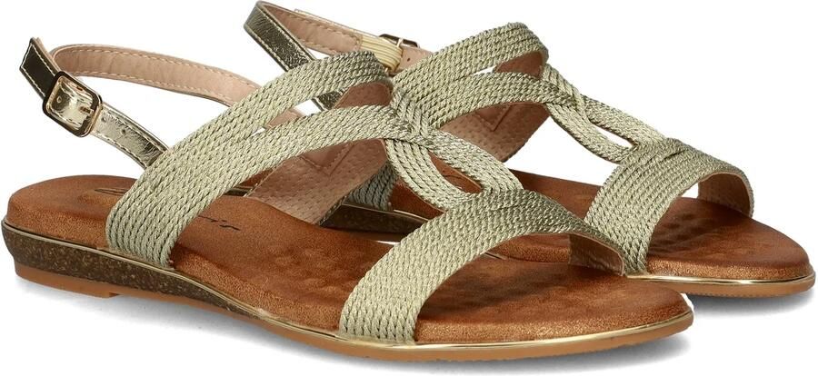 Dolcis dames sandaal Goud - Foto 5