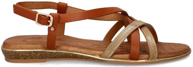 Dolcis sandalen cognac