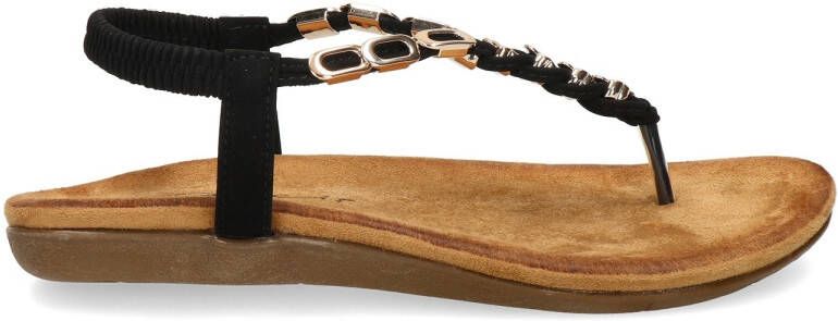 Dolcis dames sandaal Zwart - Foto 4