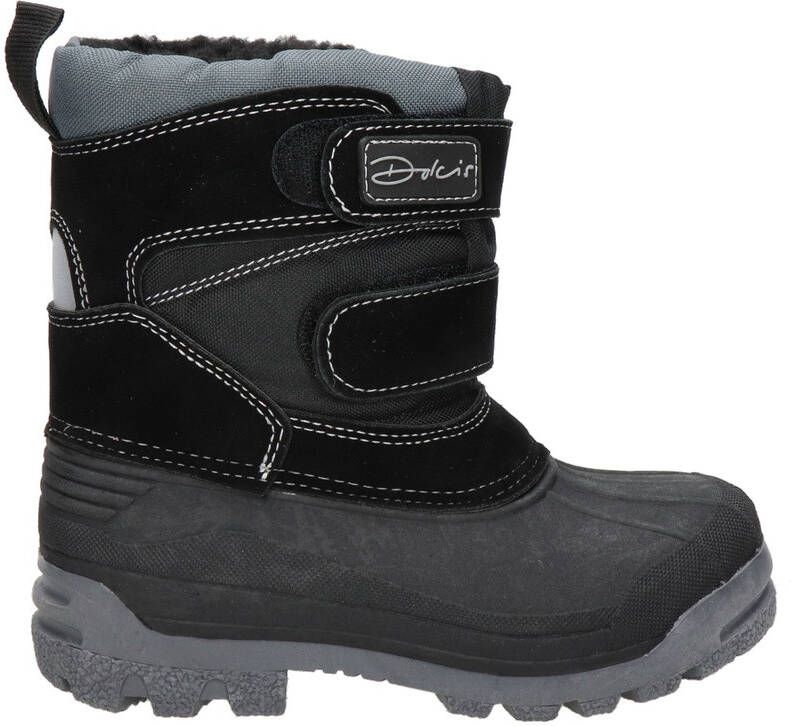 Dolcis snowboots zwart Textiel 37