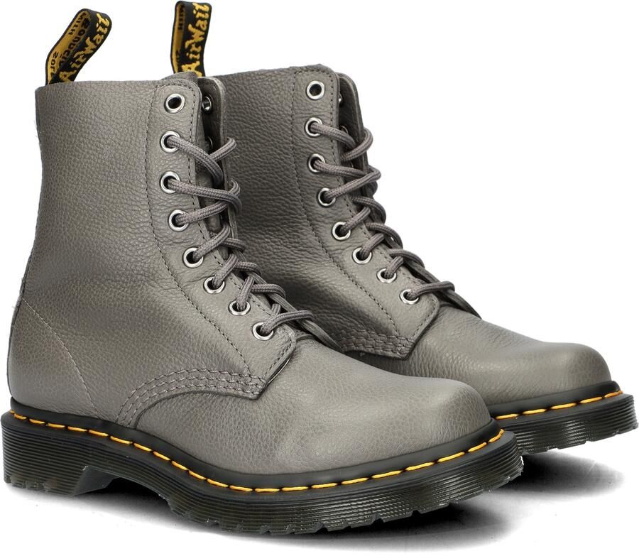 Dr. Martens 1460~PASCAL~GUNMETAL~~~~~~~~~~ Hoge sneakersHoge sneakersVeterbootsDames veterschoenenDames sneakersVrije tijd half-hoogHalf-hoge schoenenHeren veterschoenHeren sneakers Grijs - Foto 5