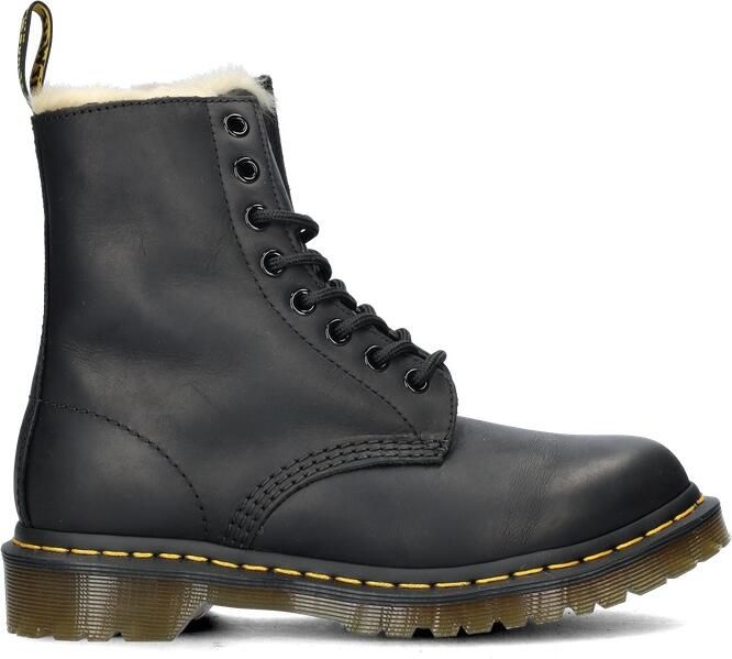 Dr. Martens 1460 SERENA Hoge sneakers Veterboots Dames veterschoenen Dames sneakersHalf-hoge schoenen Zwart