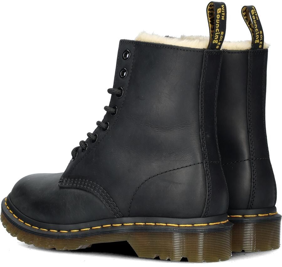 Dr. Martens 1460 SERENA Hoge sneakersVeterbootsDames veterschoenenDames sneakersHalf-hoge schoenen Zwart - Foto 9