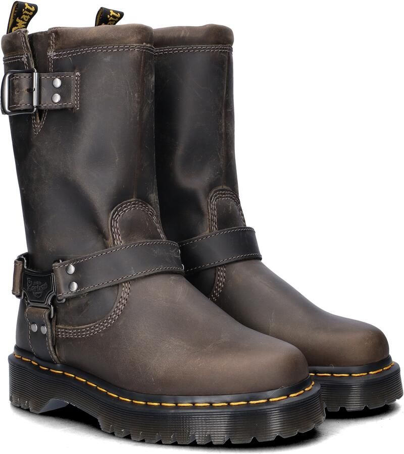 Dr. Martens Dr Martens Anistone Hi Laarzen Grijs Man Vrouw - Foto 6