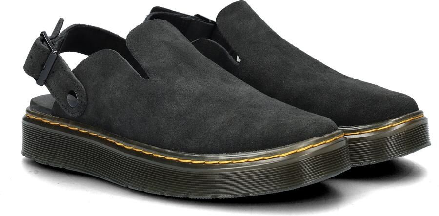 Dr martens Carlson black | muiltjes van suède Zwart Suede Muiltjes Dames - Foto 5