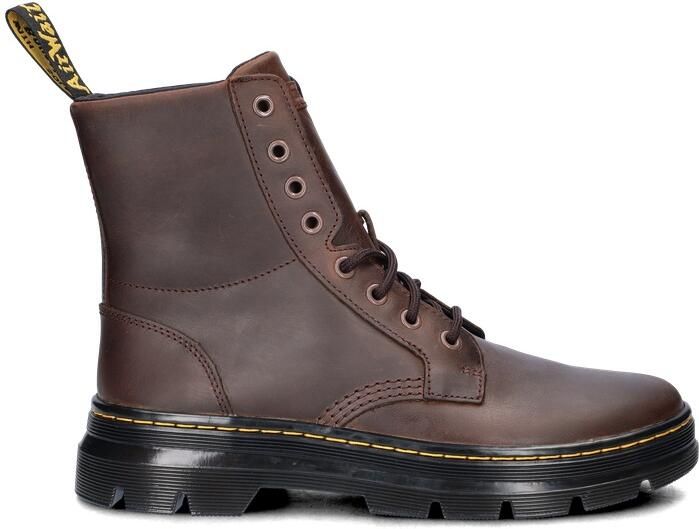 Dr. Martens COMBS~LEATHER~DARK~BROWN~~~~~~ Vrije tijd half-hoog Heren veterschoen Heren sneakers Bruin - Foto 10
