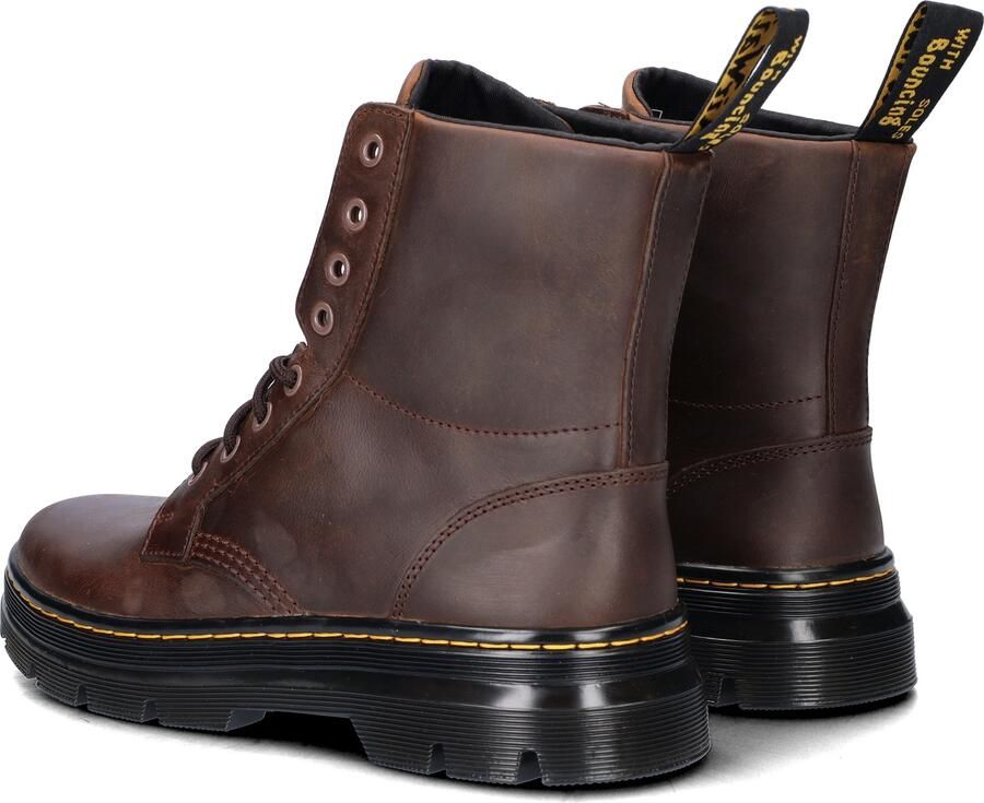 Dr. Martens COMBS~LEATHER~DARK~BROWN~~~~~~ Vrije tijd half-hoogHeren veterschoenHeren sneakers Bruin - Foto 7