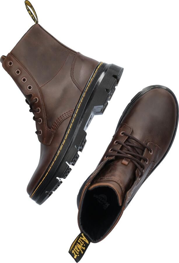 Dr. Martens COMBS~LEATHER~DARK~BROWN~~~~~~ Vrije tijd half-hoogHeren veterschoenHeren sneakers Bruin - Foto 8