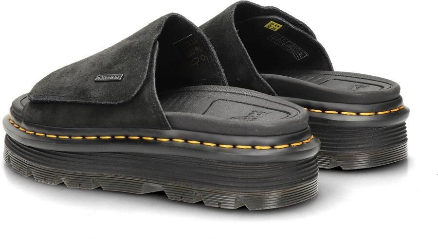 Dr. Martens Zebzag Slide EH Suede Sandalen zwart - Foto 2