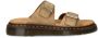 Dr. Martens Josef Bronx Suede Sandalen bruin beige - Thumbnail 1