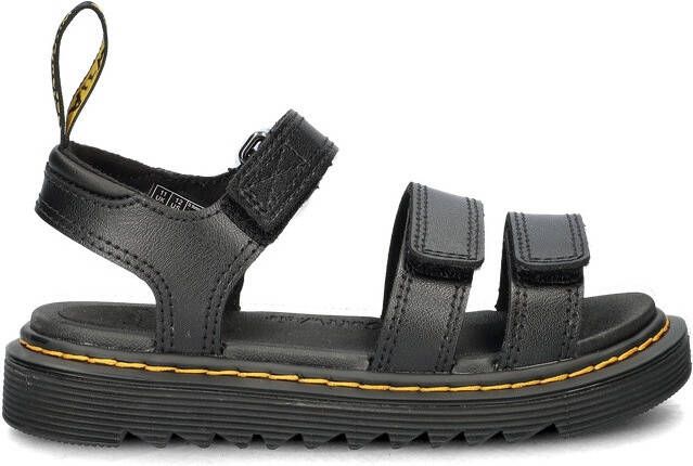 Dr. Martens Klaire J Black T Lamper leren sandalen zwart Meisjes Leer Effen 30 - Foto 5