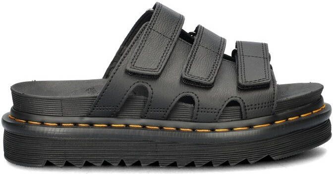 Dr. Martens RAINE~SLIDE~BLACK~~~~~~~~~~~~~ Dames slippers Zwart