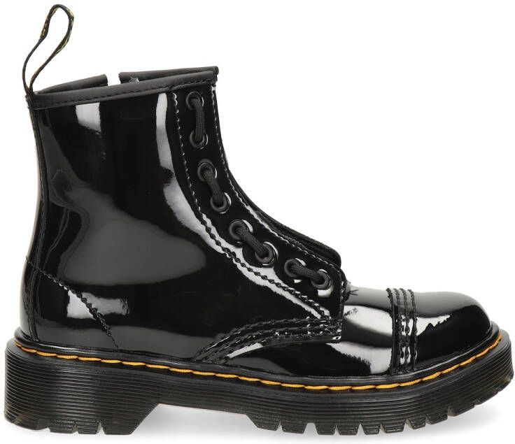 Dr Martens Dr Martens Sinclair Bex biker boot van lakleer - Foto 5