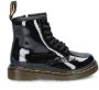 Dr. Martens 1460 Patent Kleuter Tiener leren veterboots zwart Meisjes Leer 36 - Thumbnail 5