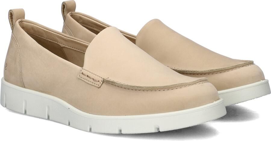 ECCO Bella Summer Instappers beige Nubuck Dames - Foto 4