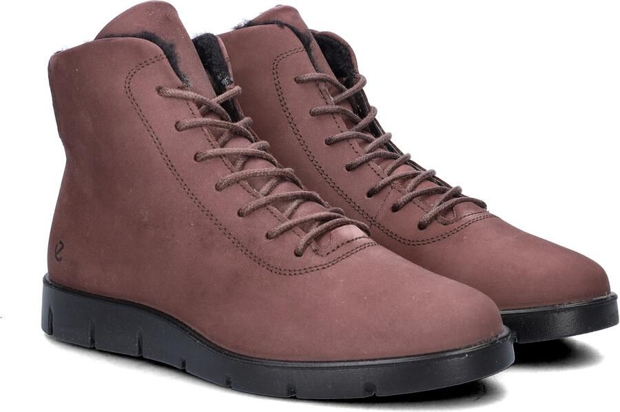 ECCO -art-282403 61333- enkel veter rits-bruin-nubuck-dames - Foto 6