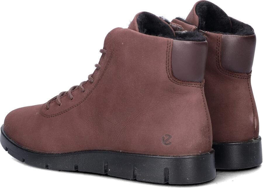 ECCO -art-282403 61333- enkel veter rits-bruin-nubuck-dames - Foto 5