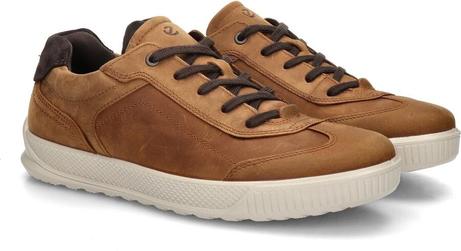 ECCO 501684 02034 ByWay Sneakers Beige Nubuck Heren Cognac - Foto 2