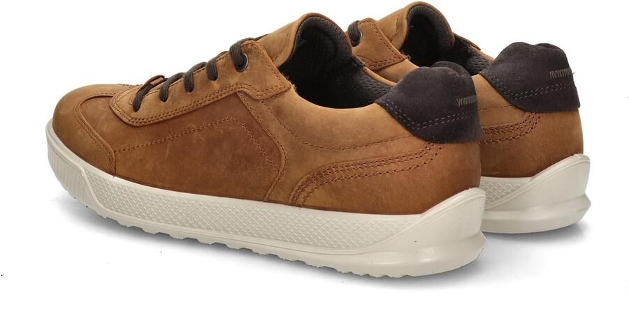 ECCO 501684 02034 ByWay Sneakers Beige Nubuck Heren Cognac - Foto 3