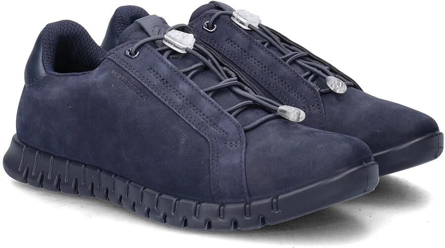 ECCO Gruuv lite W Sneakers blauw Nubuck Dames - Foto 5