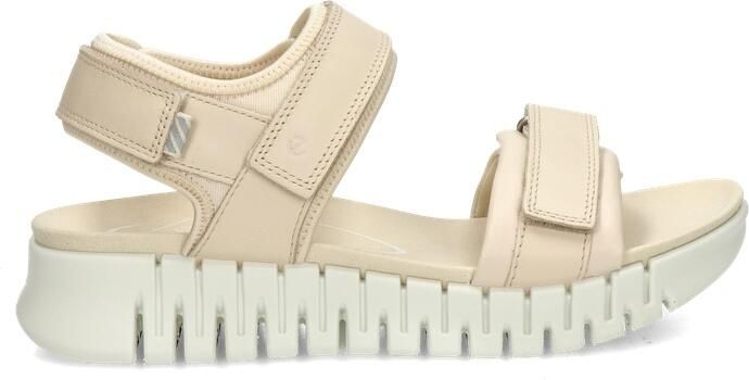 Ecco Sandaaltjes GRUUV SOL W plateau zomerschoen sandaal met praktische klittenband - Foto 3