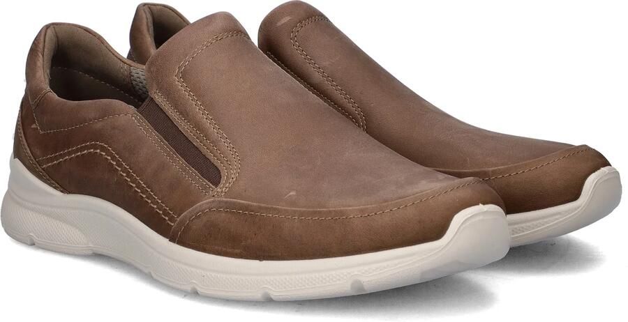 ECCO 511744 02114 Irving Instappers Bruin Nubuck Heren Bruin - Foto 3