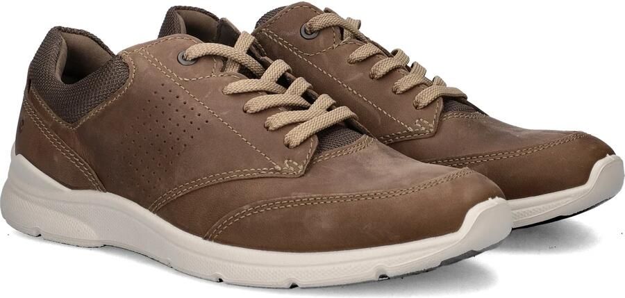 ECCO Irving heren veterschoen Donker Taupe - Foto 3