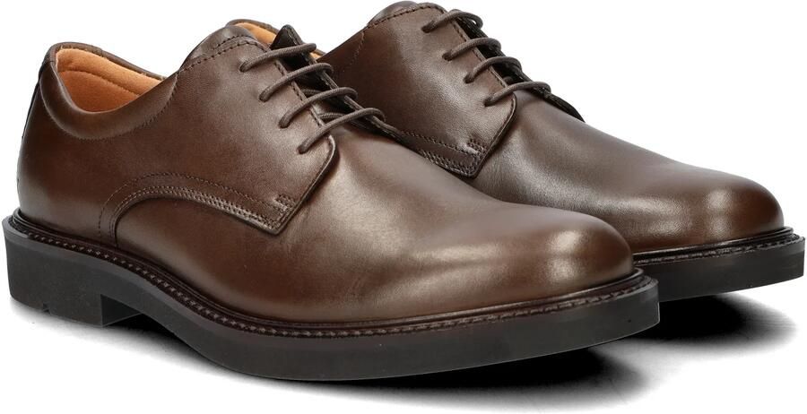 ECCO Metropole London veterschoen bruin leer art - Foto 3